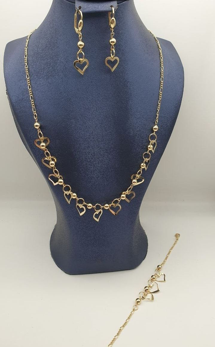 Parure simple trois pièces