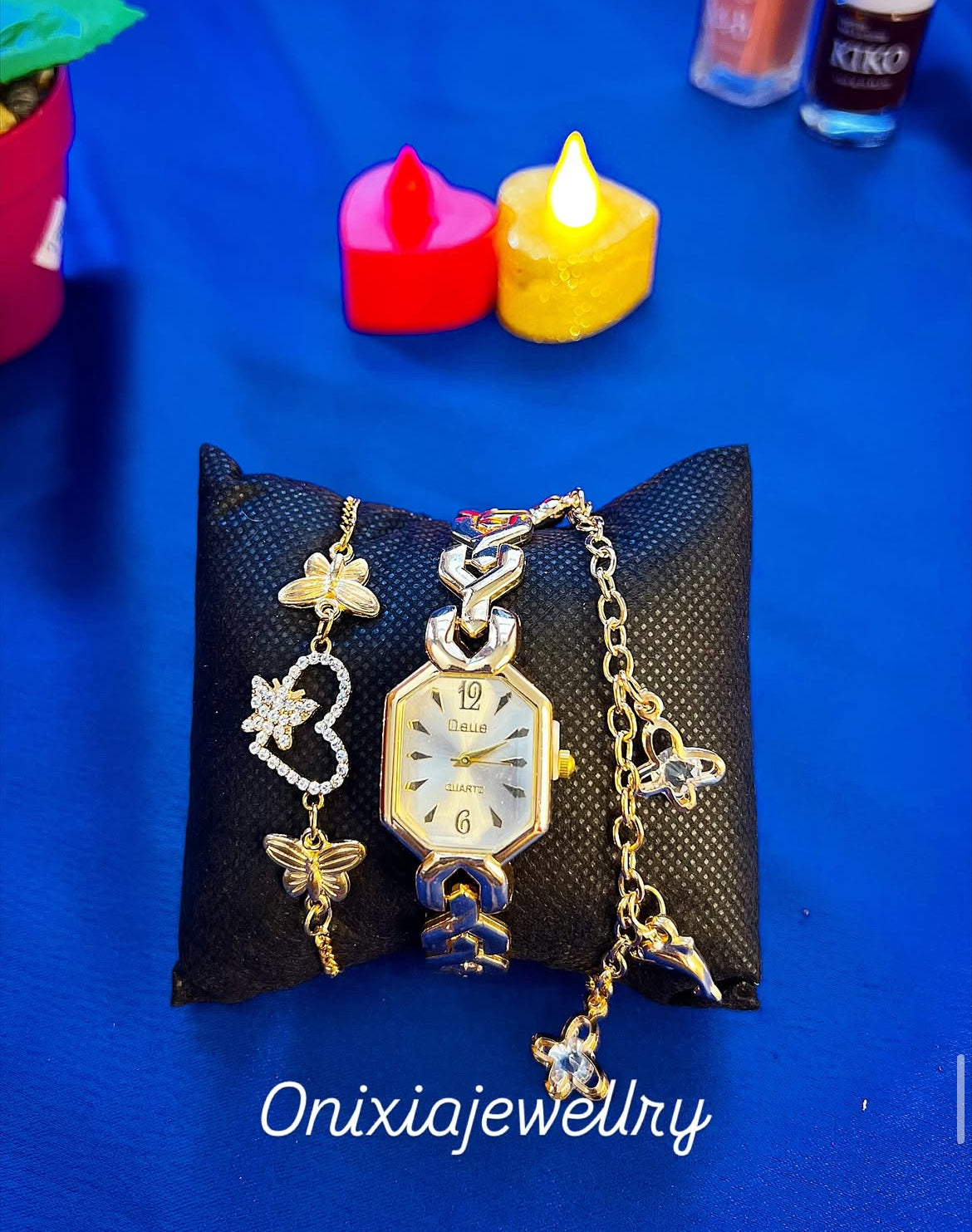 ساعة + اساور