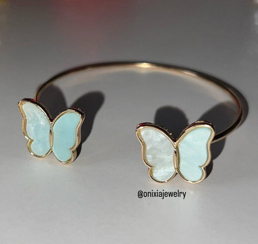 Bracelet belu papillon