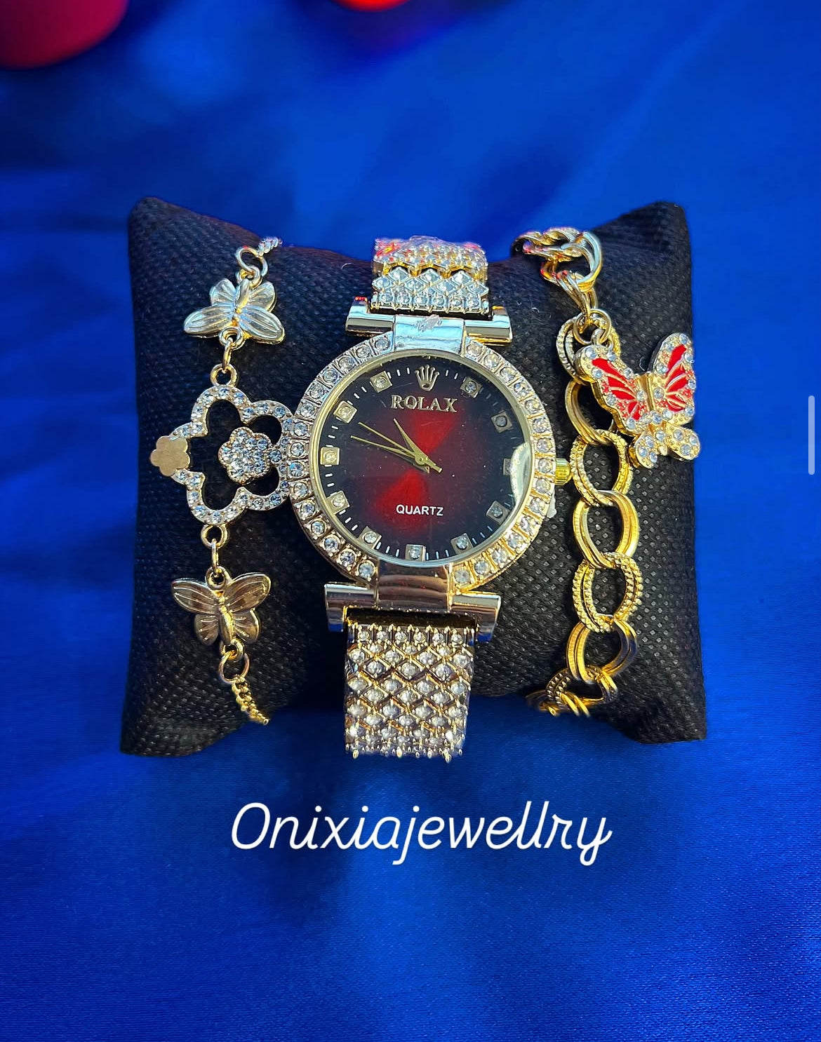 ساعة + اساور