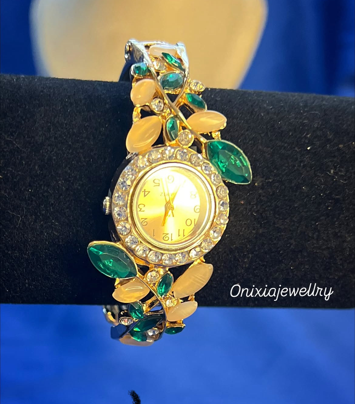 Montre de soirée vert