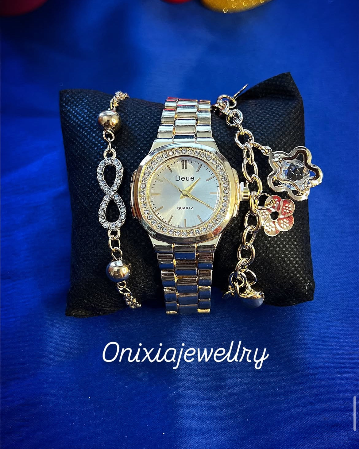 ساعة + اساور