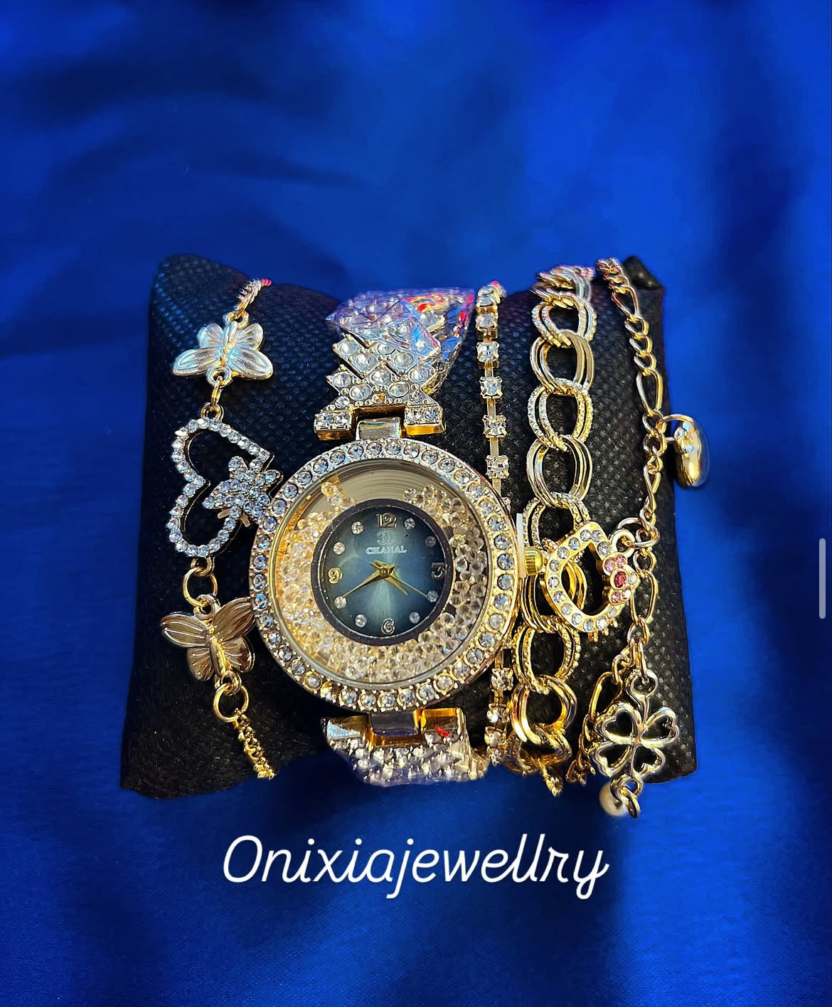 ساعة + اساور