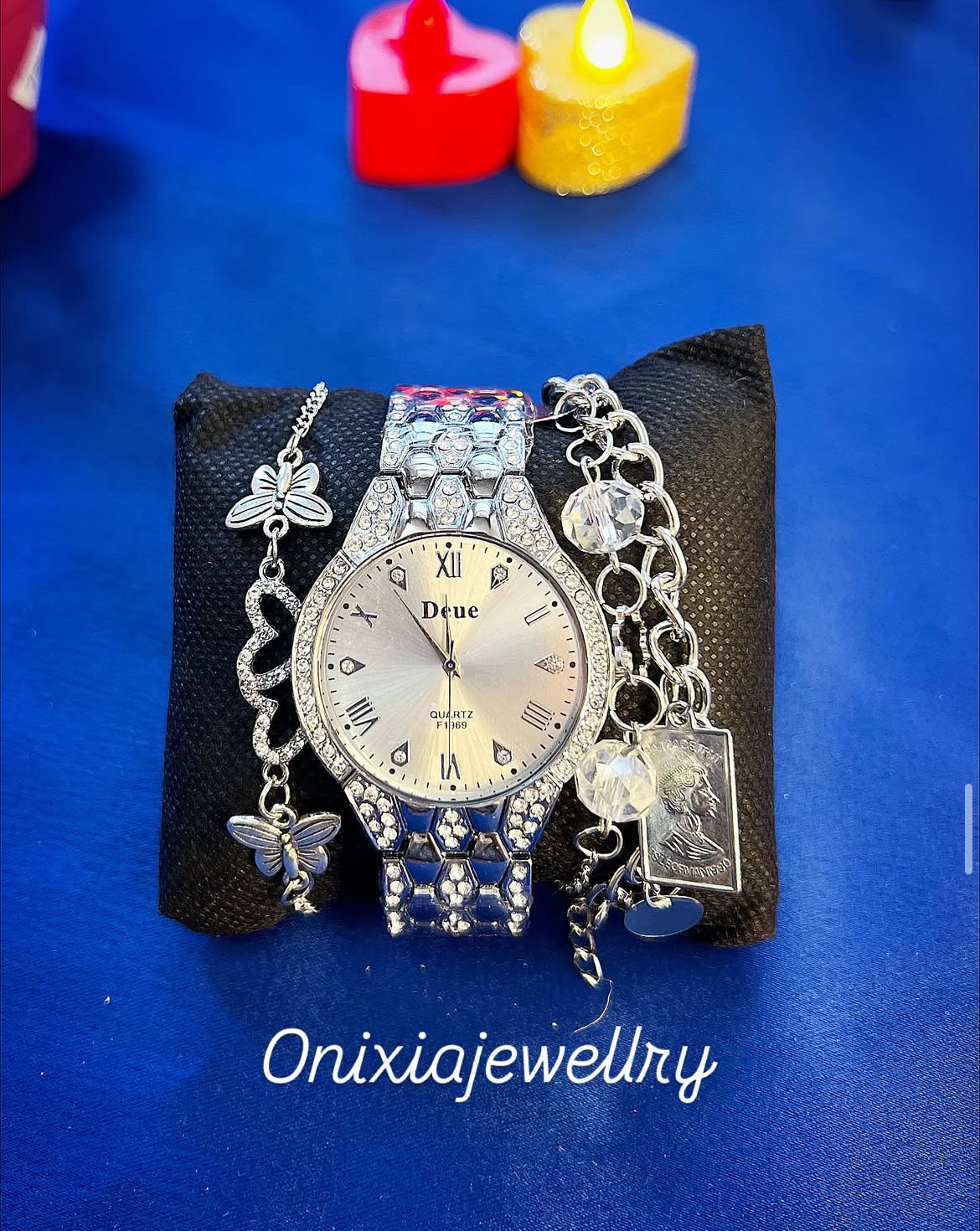 ساعة + اساور