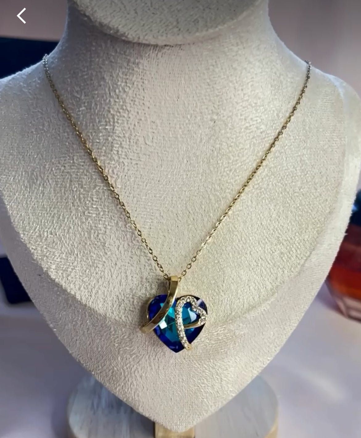 Collier Cœur de L’Océan