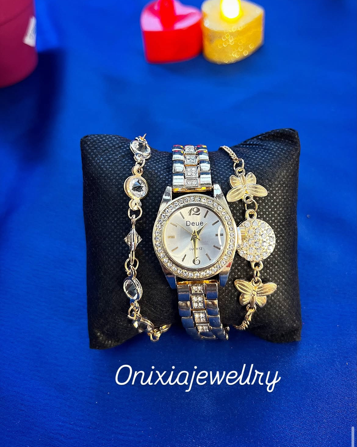 ساعة + اساور