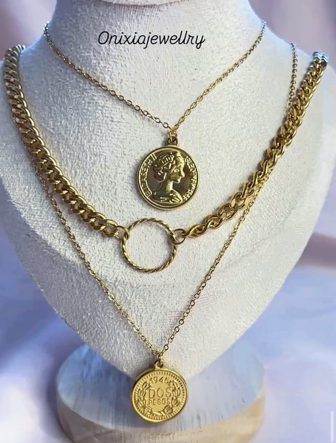 Collier élégance antique