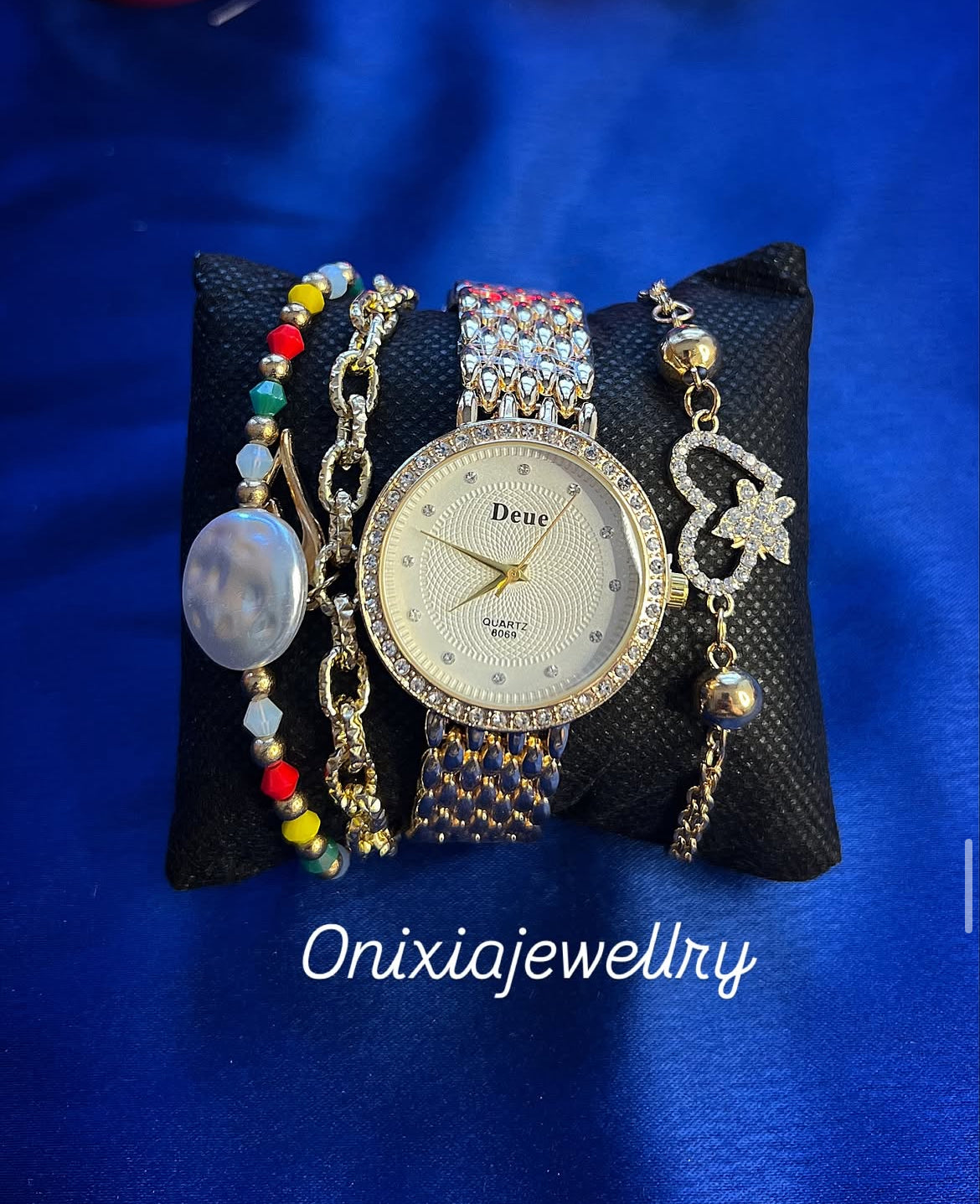 ساعة + اساور